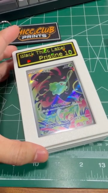 Timelapse of a 3D printer producing a Thicc Club Prints riser