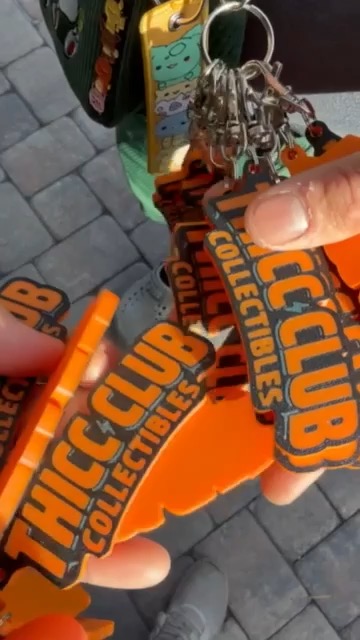 Close up video of a finished Thicc Club Prints riser